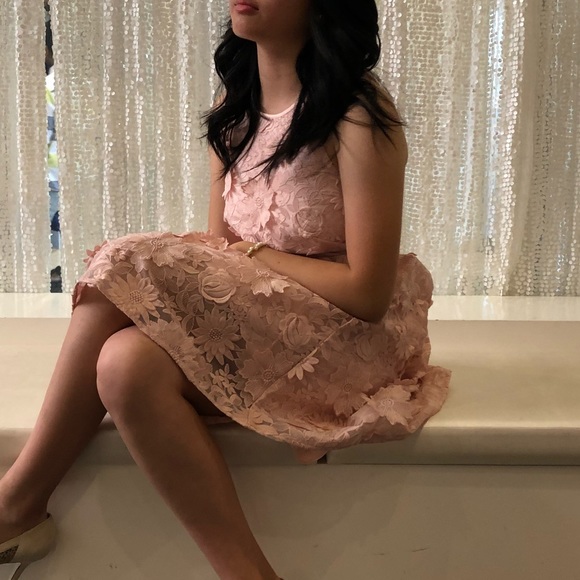 TED BAKER Pink Flower Dress - Picture 7 of 9